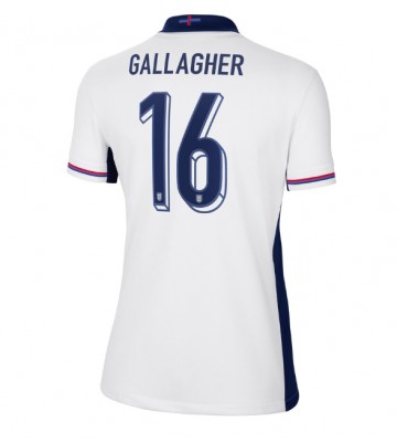 England Conor Gallagher #16 Hemmatröja Dam EM 2024 Kortärmad